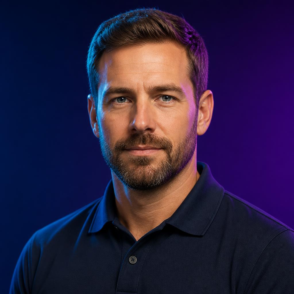Manufacturing AI portrait