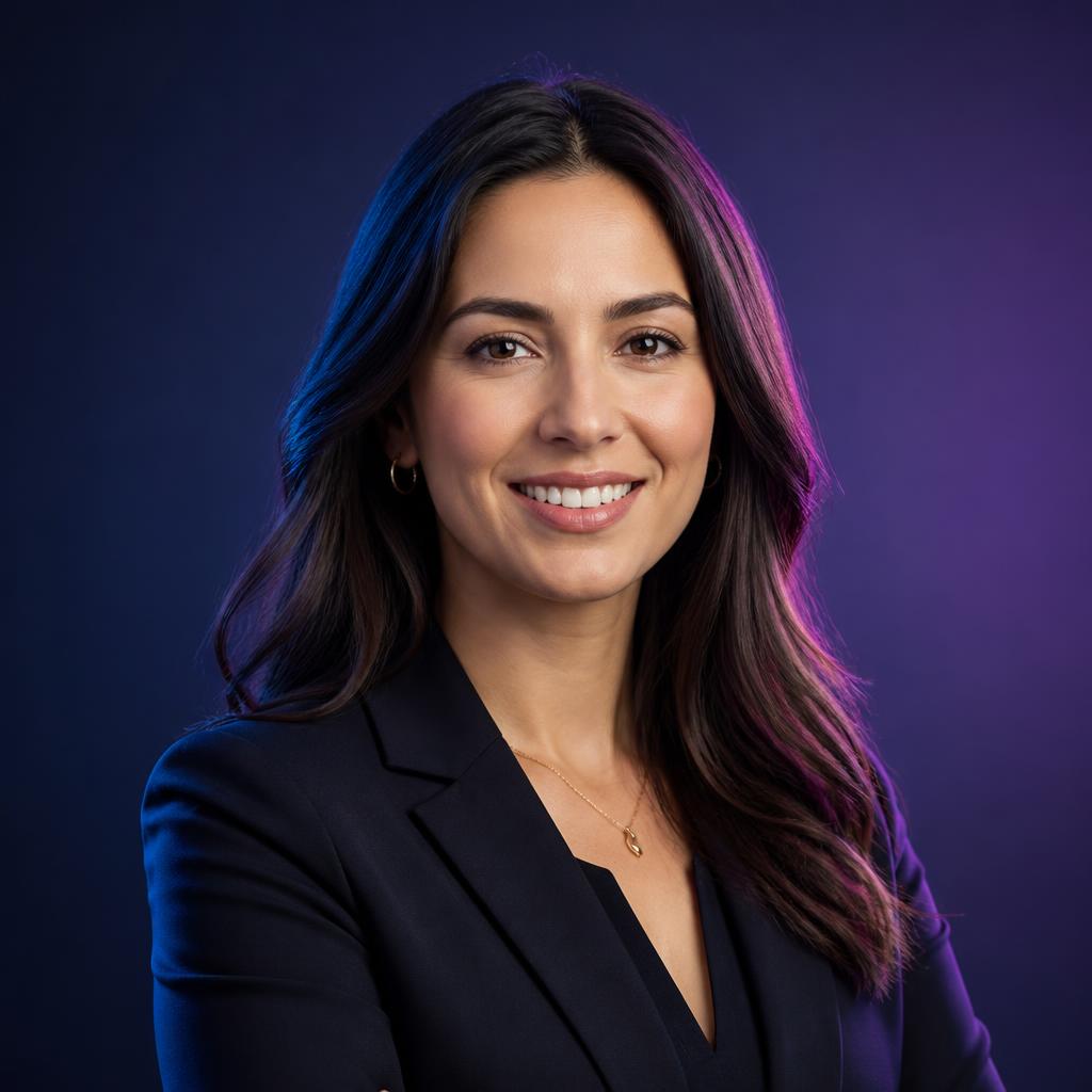 Marketing AI portrait